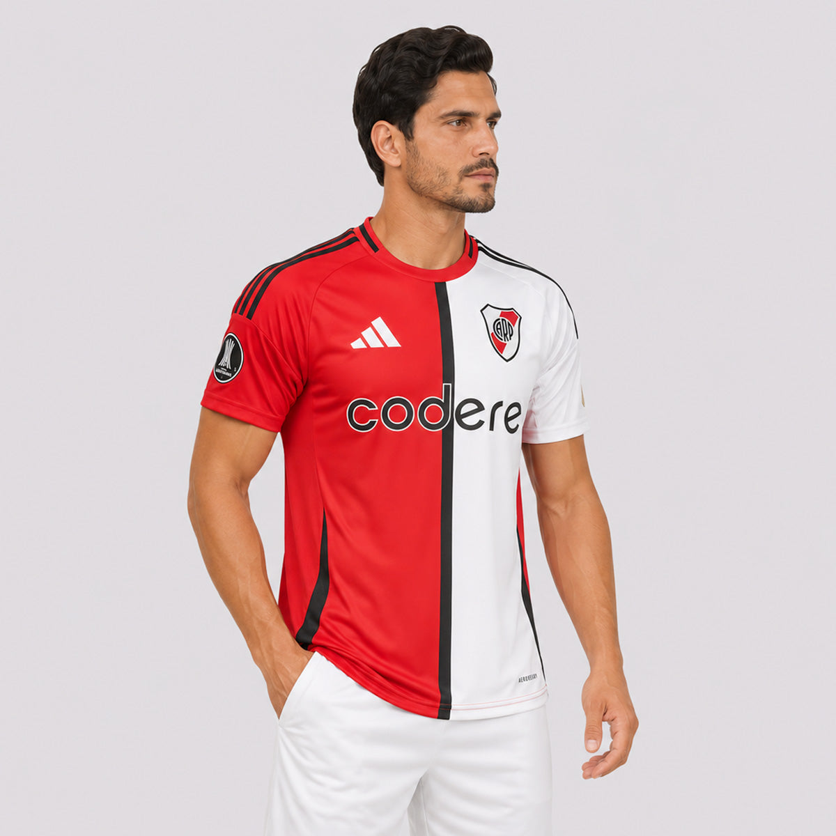 Camisa Adidas River Plate Third 2025 Patch Libertadores