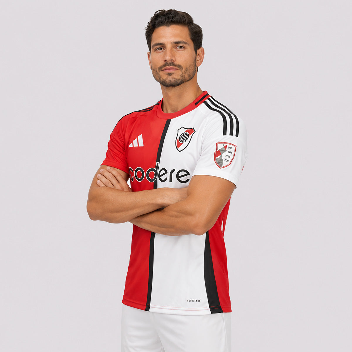 Camisa Adidas River Plate Third 2025 Patch Libertadores