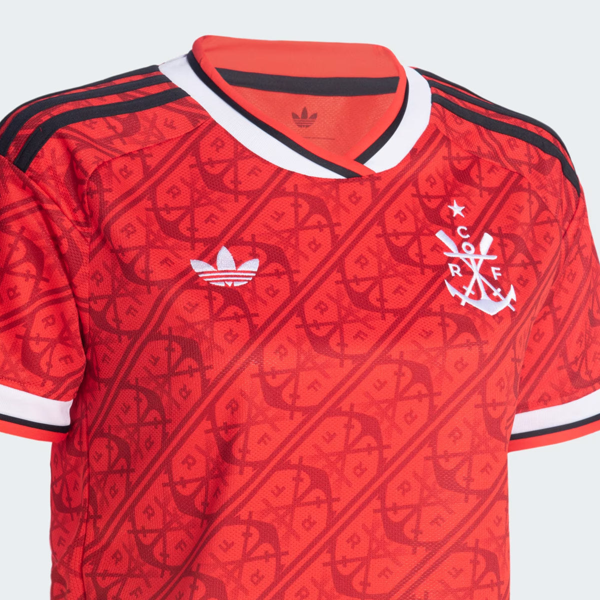 Camisa Cropped Adidas Flamengo III 2026 Feminina