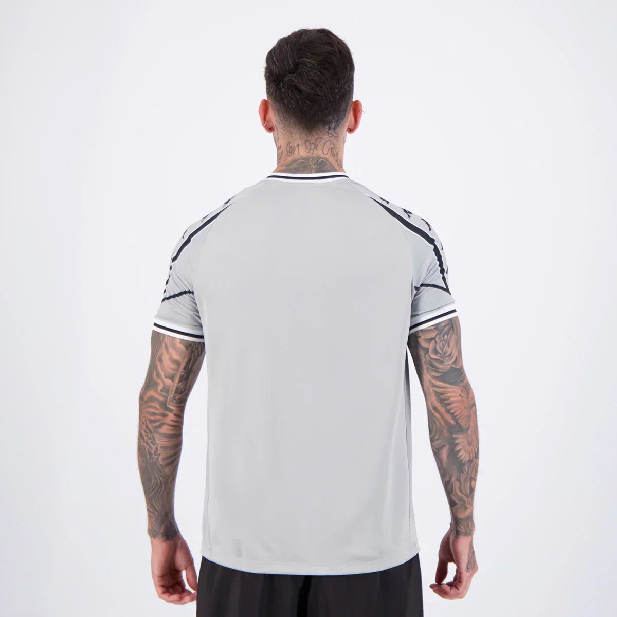 Camisa Kappa Vasco Aquecimento 2025 - vista traseira