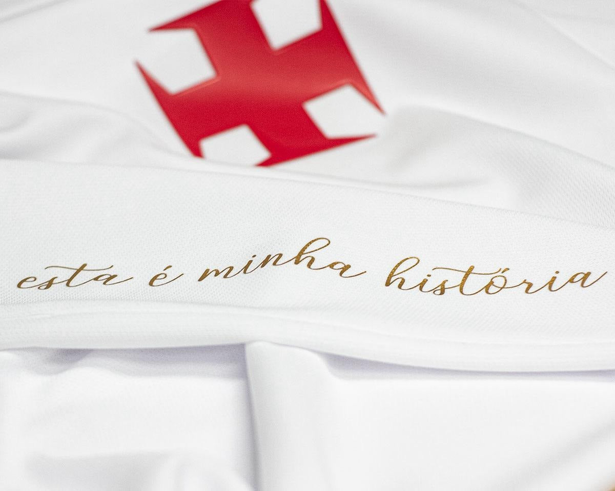 Camisa Vasco Goleiro 23/24 - Branca - detalhe