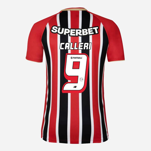 Camisa New Balance São Paulo II 2025/26 9 Calleri