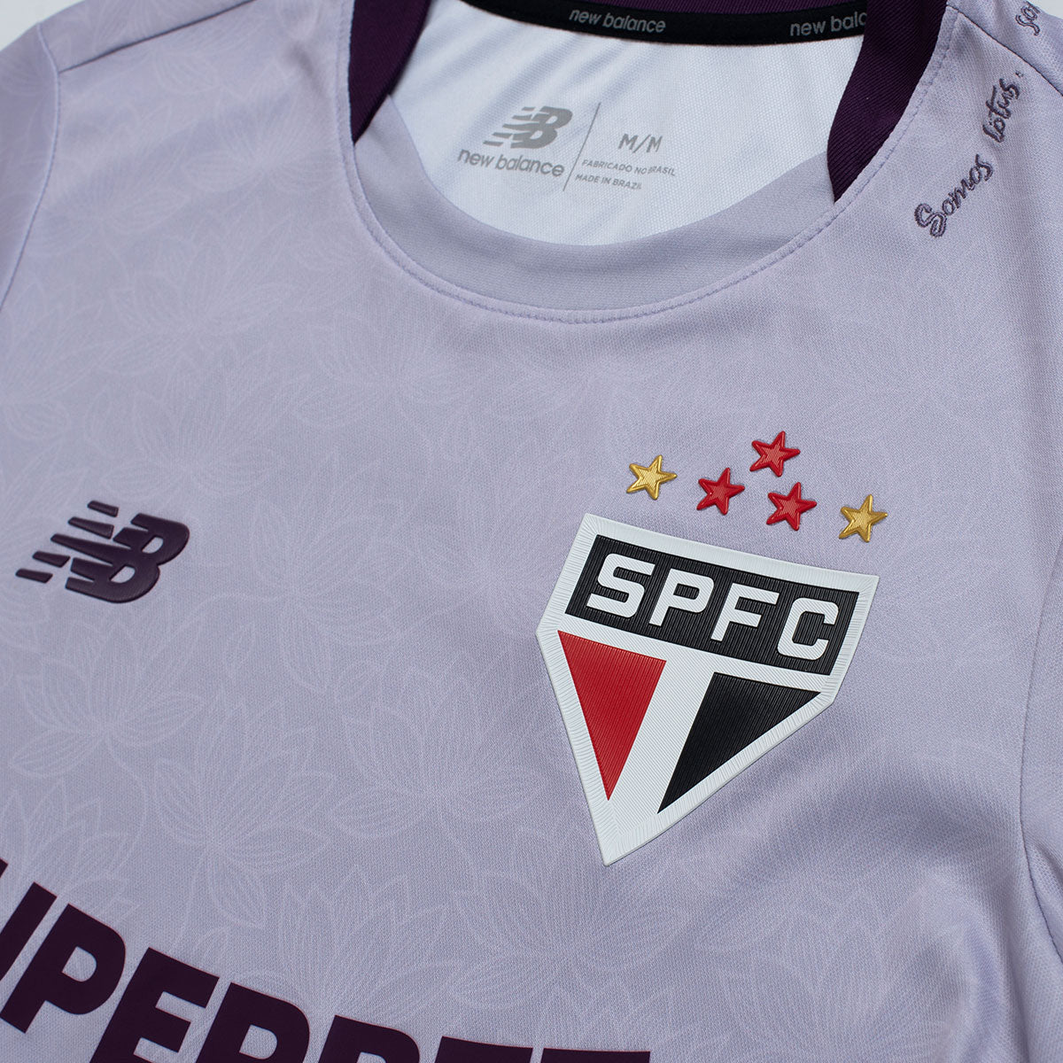 Camisa New Balance São Paulo Comemorativa Lótus 2026/27 Feminina