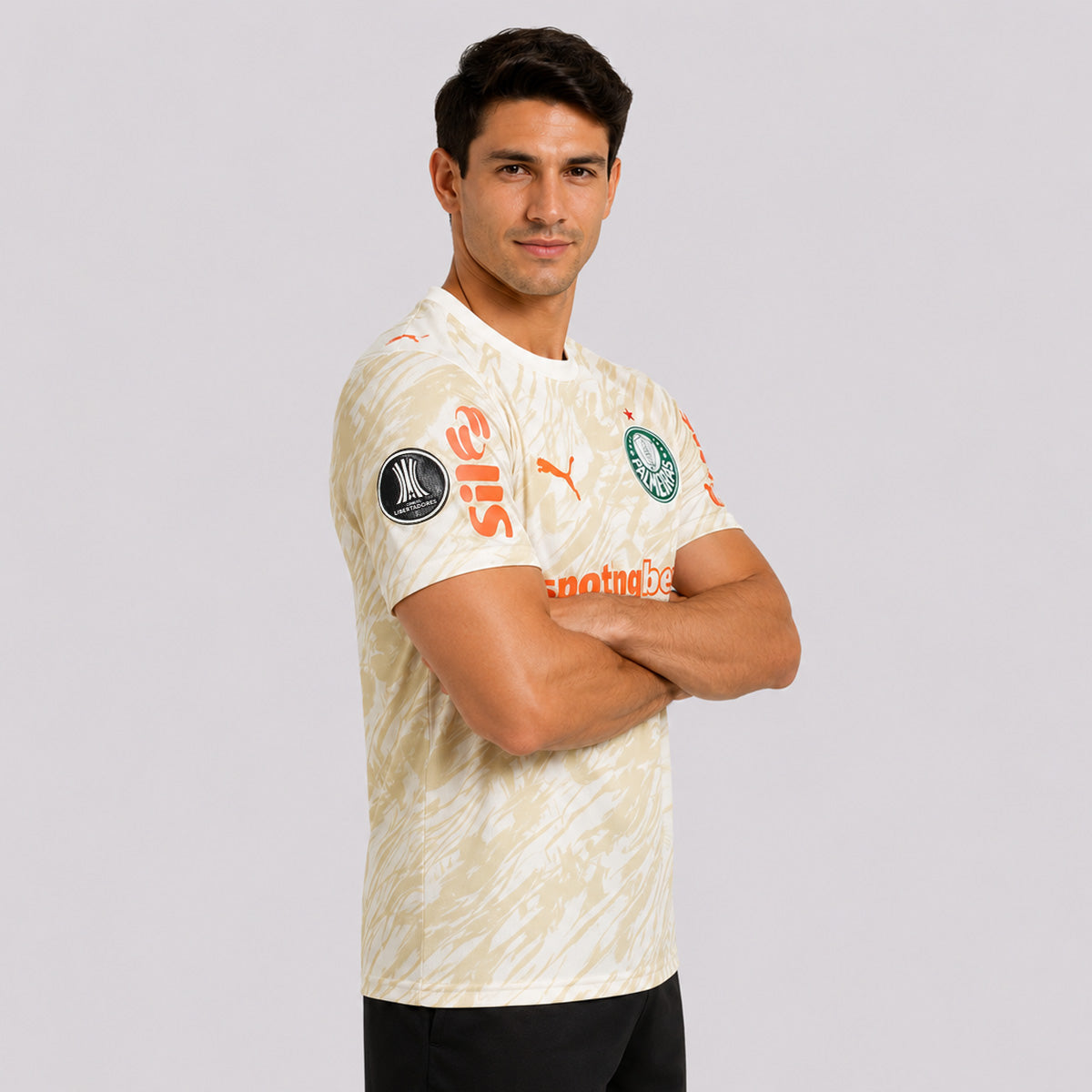 Camisa Puma Palmeiras Goleiro II 2026 Patch Libertadores
