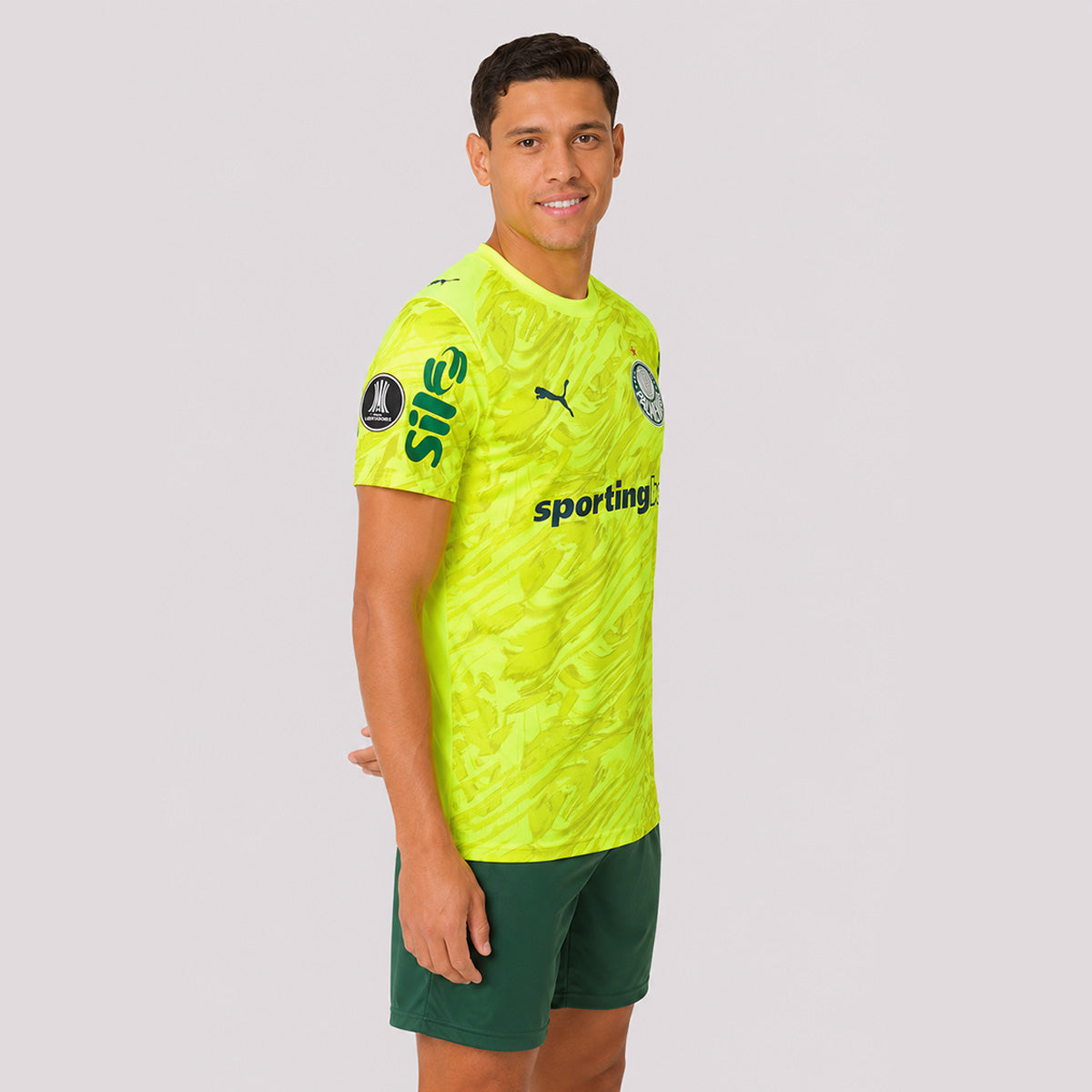 Camisa Puma Palmeiras Goleiro III 2026/27 Patch Libertadores