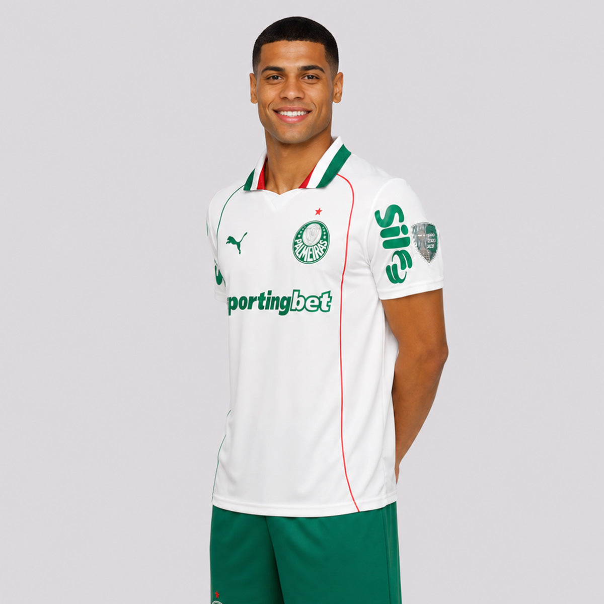 Camisa Puma Palmeiras II 2026 Estádio Patch Libertadores