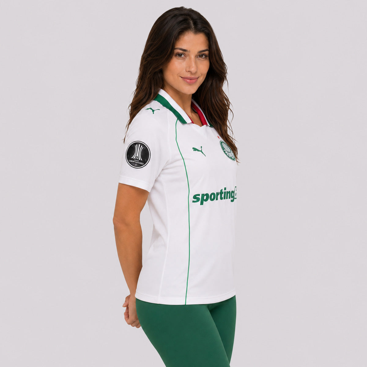 Camisa Puma Palmeiras II 2026/27 Feminina Patch Libertadores