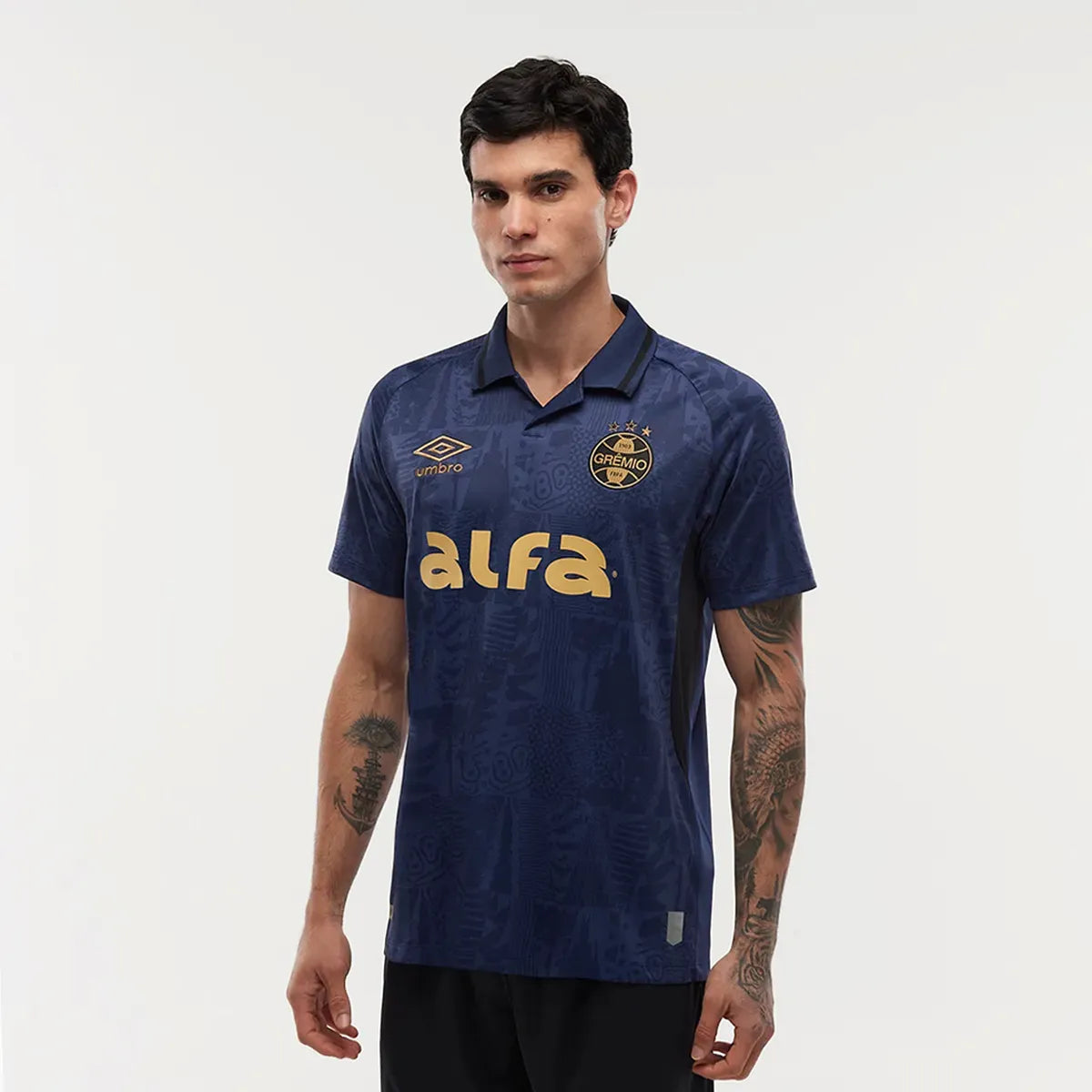 Camisa Umbro Grêmio 2025/26 III - vista traseira