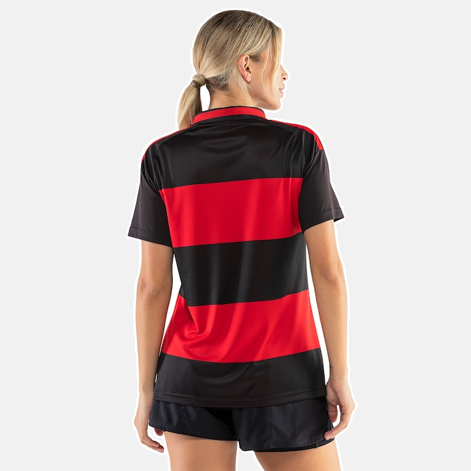 Camiseta Flamengo Feminina 2026/27 I - vista traseira