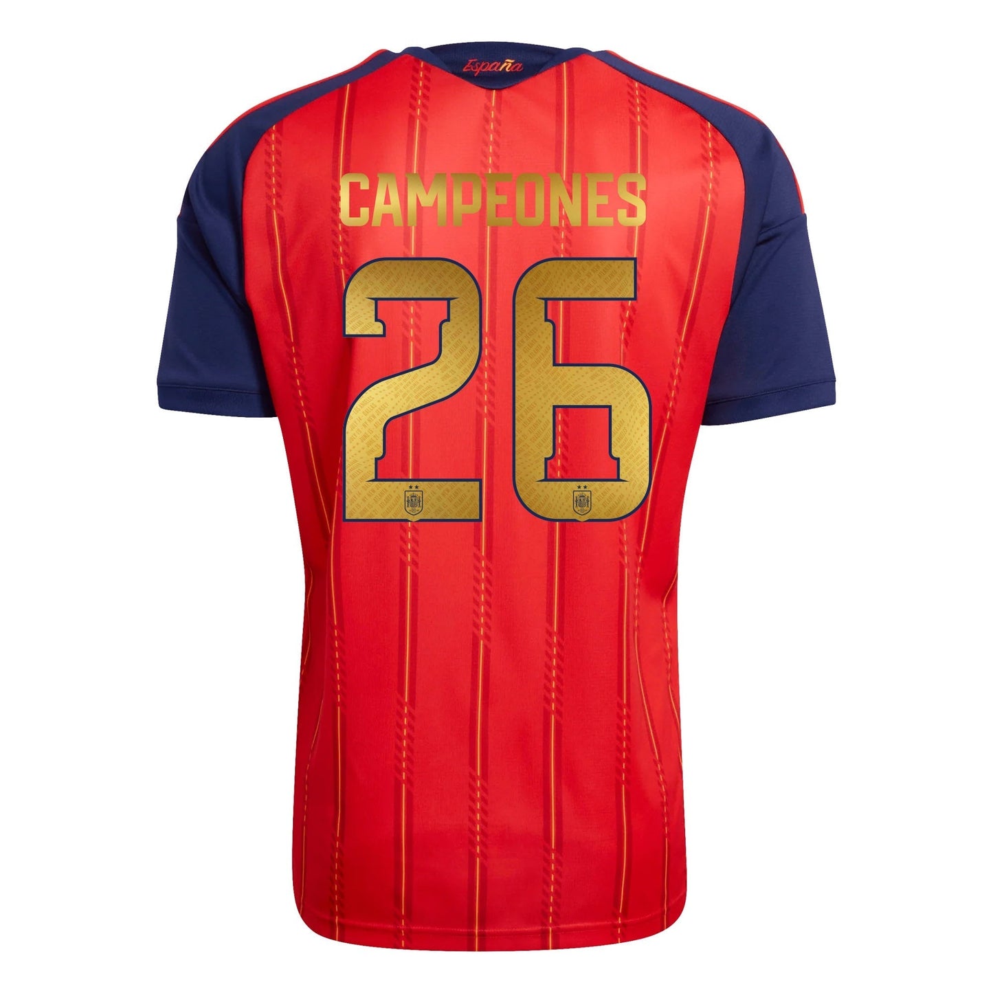 Camisa Espanha 2026/27 I Home Torcedor - Edição Campeões do Mundo