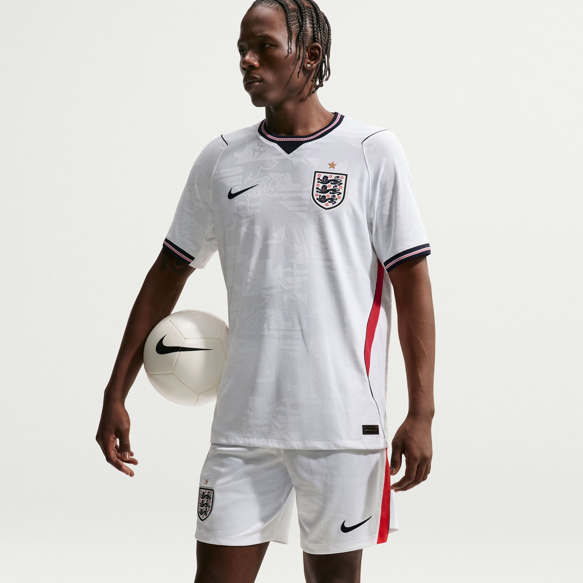 Camisa Inglaterra 2026/27 II Jogador - vista traseira