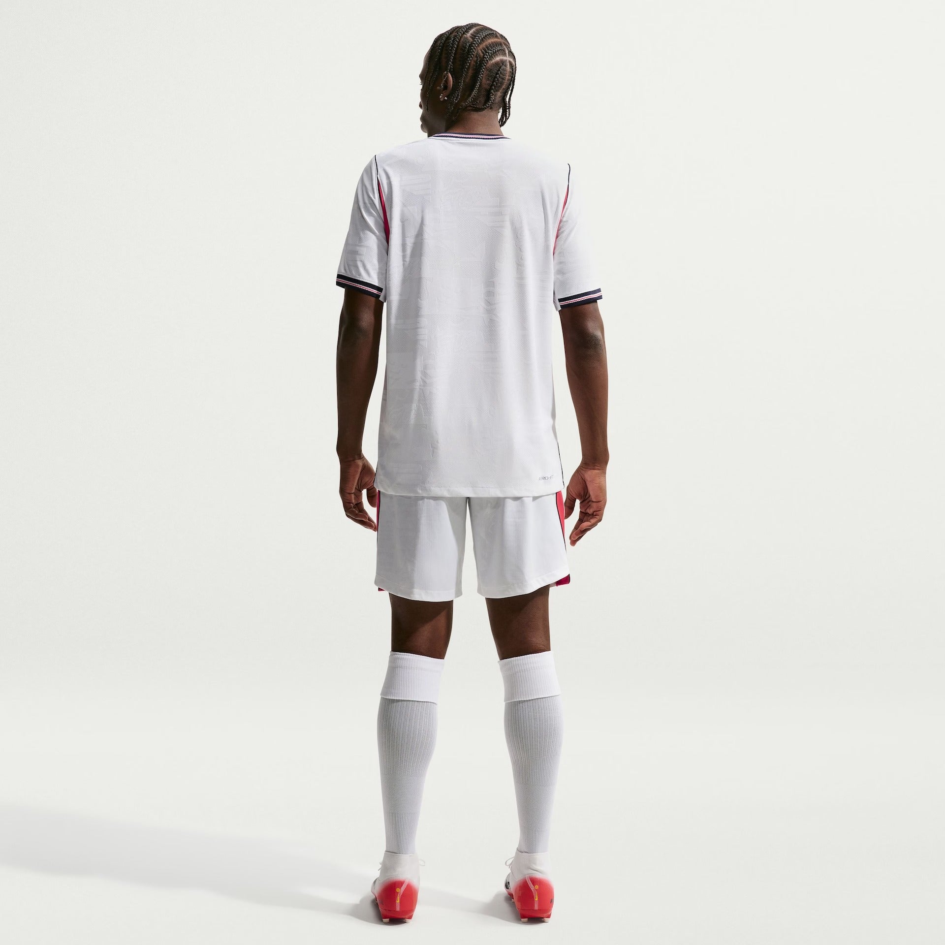 Camisa Inglaterra 2026/27 II Jogador - detalhe da gola