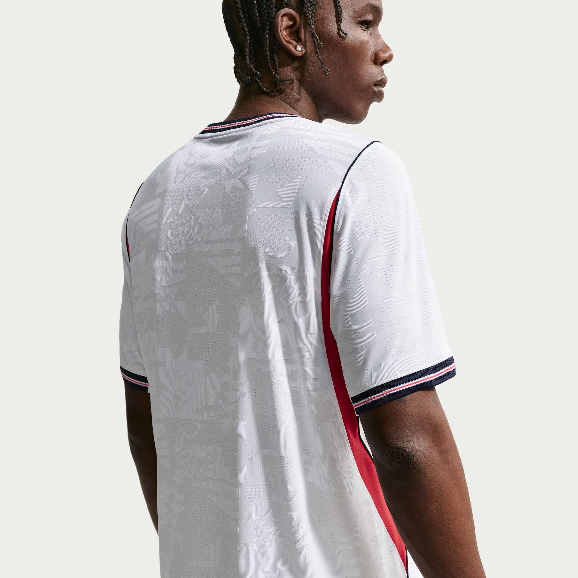 Camisa Inglaterra 2026/27 II Jogador - detalhe da manga