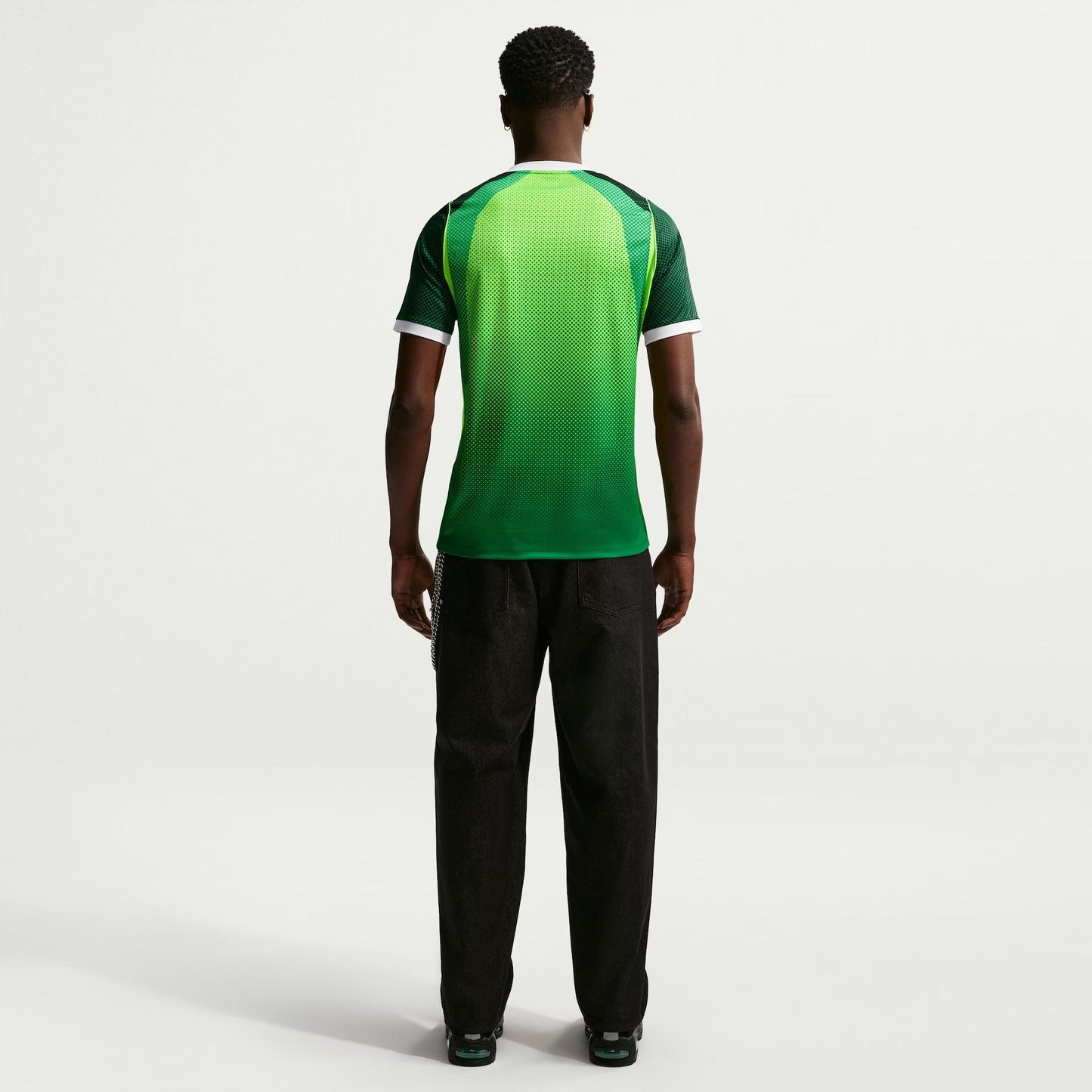 Camisa Nigéria 2026/27 I - detalhe da gola