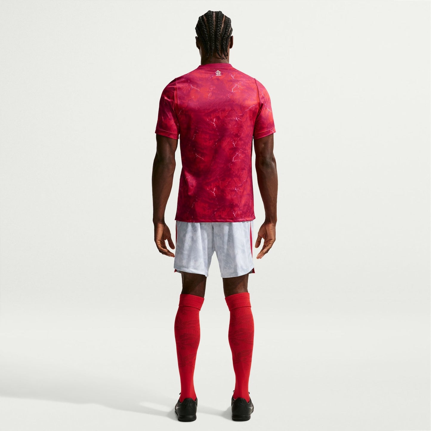 Camisa Polônia 2026/27 II - detalhe da gola