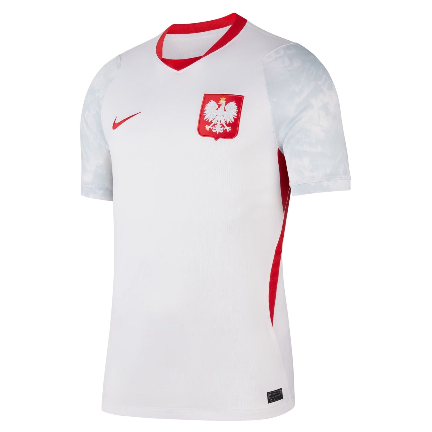 Camisa Polônia 2026/27 I - detalhe da gola