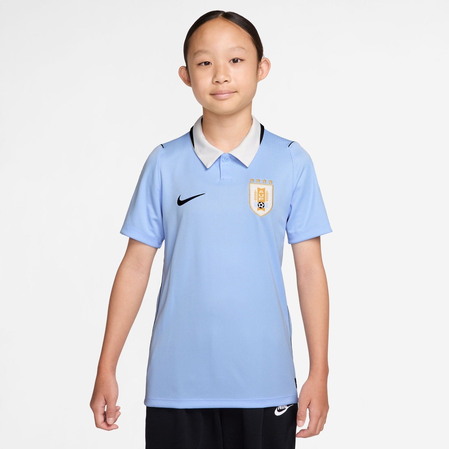 Conjunto Infantil Uruguai 2026/27 I Kit - detalhe