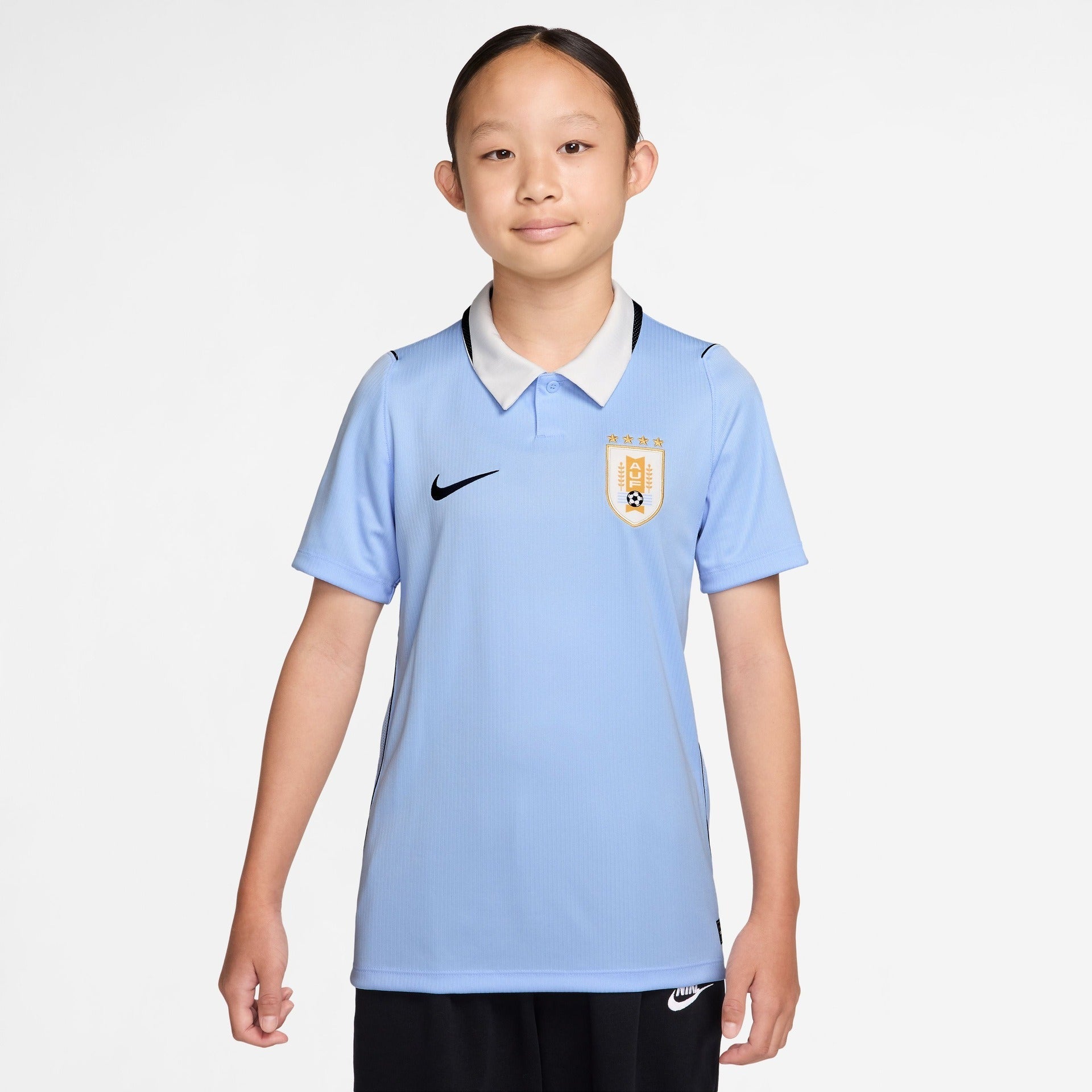 Conjunto Infantil Uruguai 2026/27 I Kit - detalhe