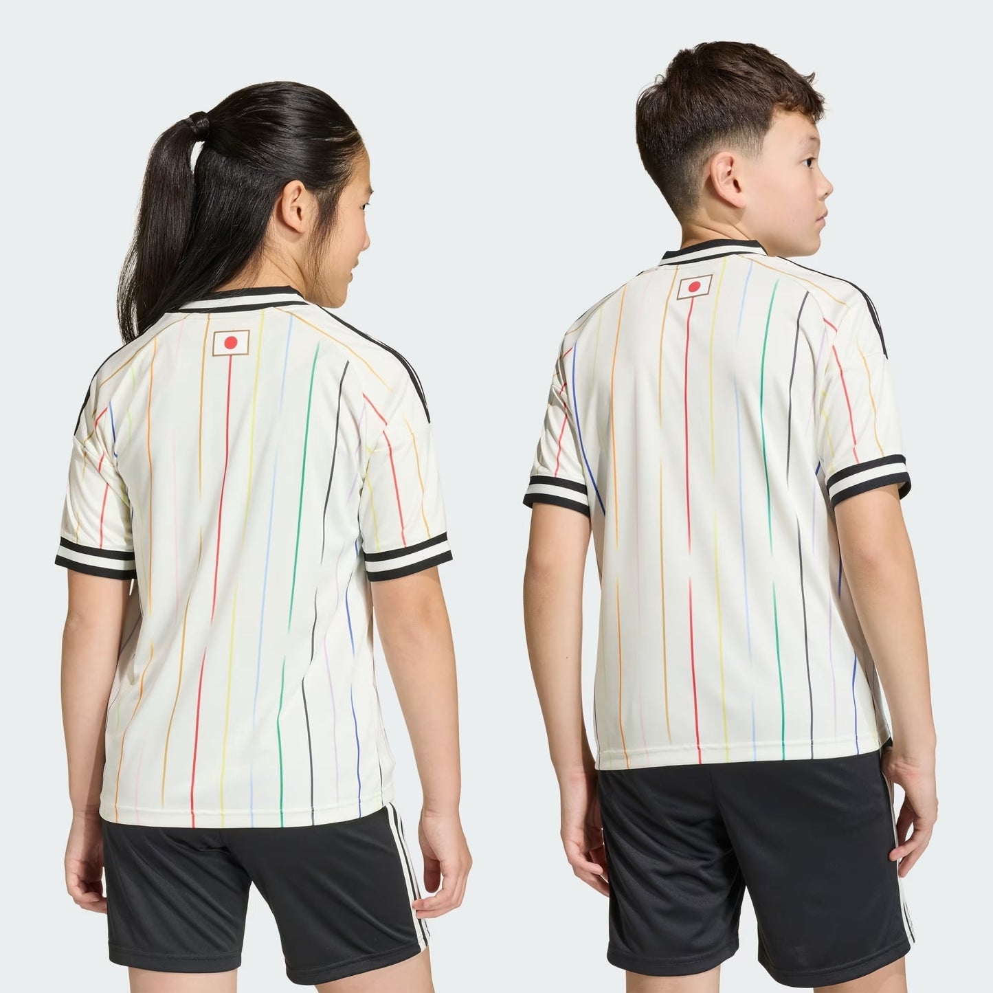 Conjunto Infantil Japão 2026/27 II Kit - vista traseira