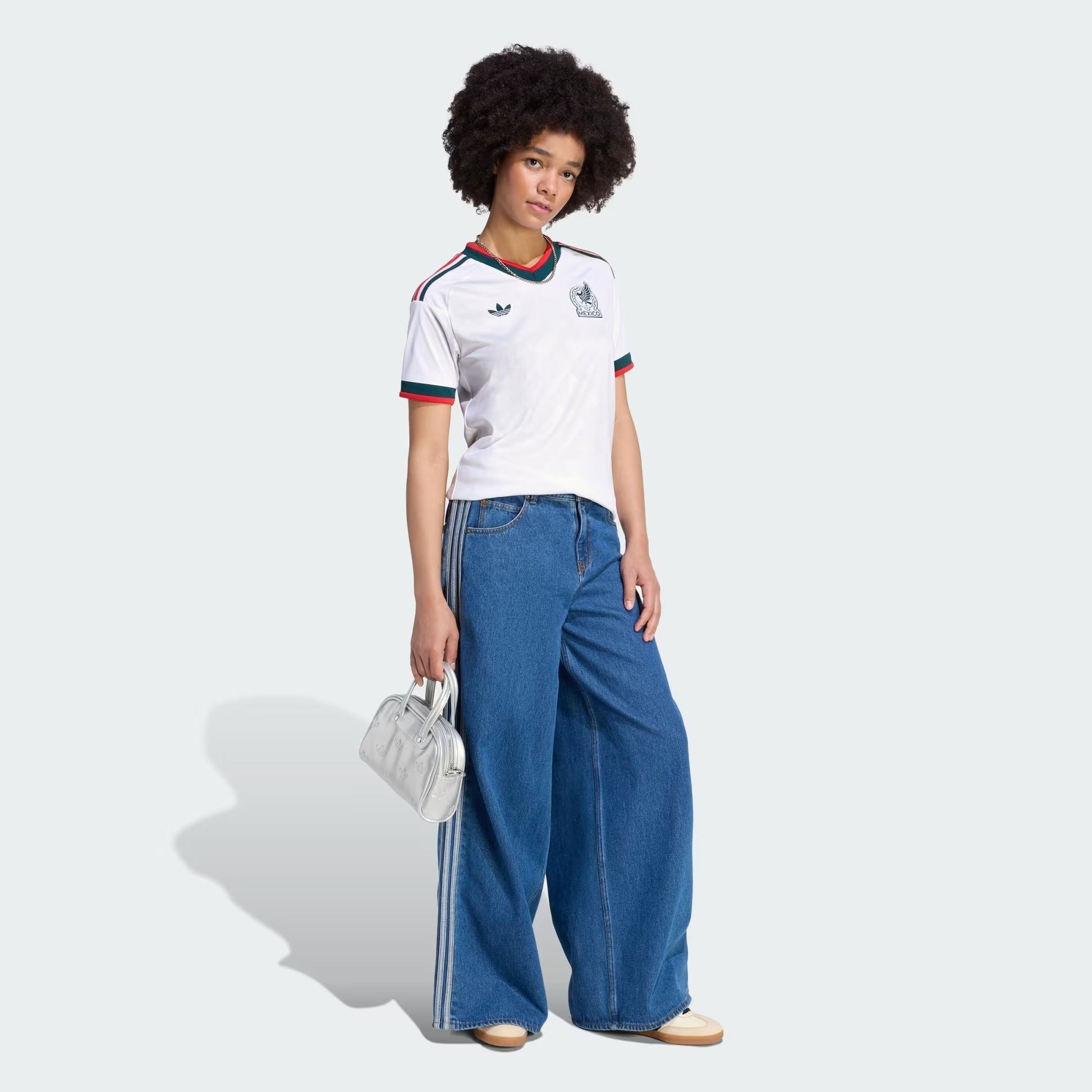 Camisa Feminina México 2026/27 II - detalhe