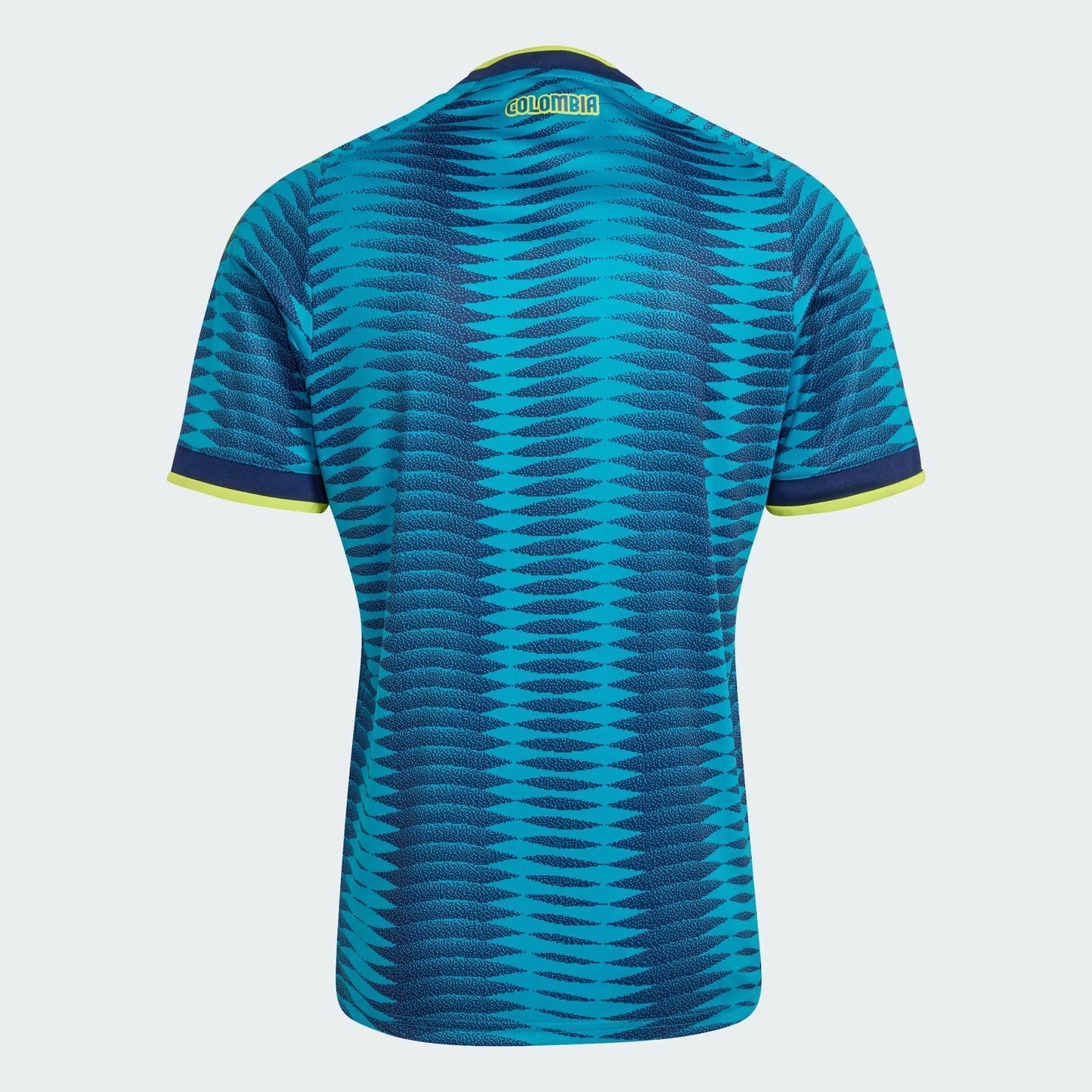 Camisa Colômbia 2026/27 II - detalhe da gola