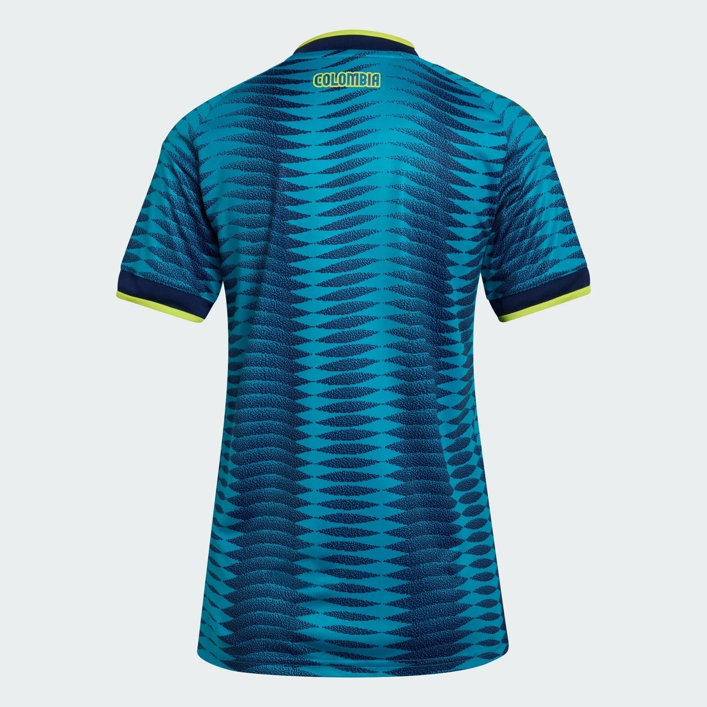 Camisa Feminina Colômbia 2026/27 II - detalhe da gola