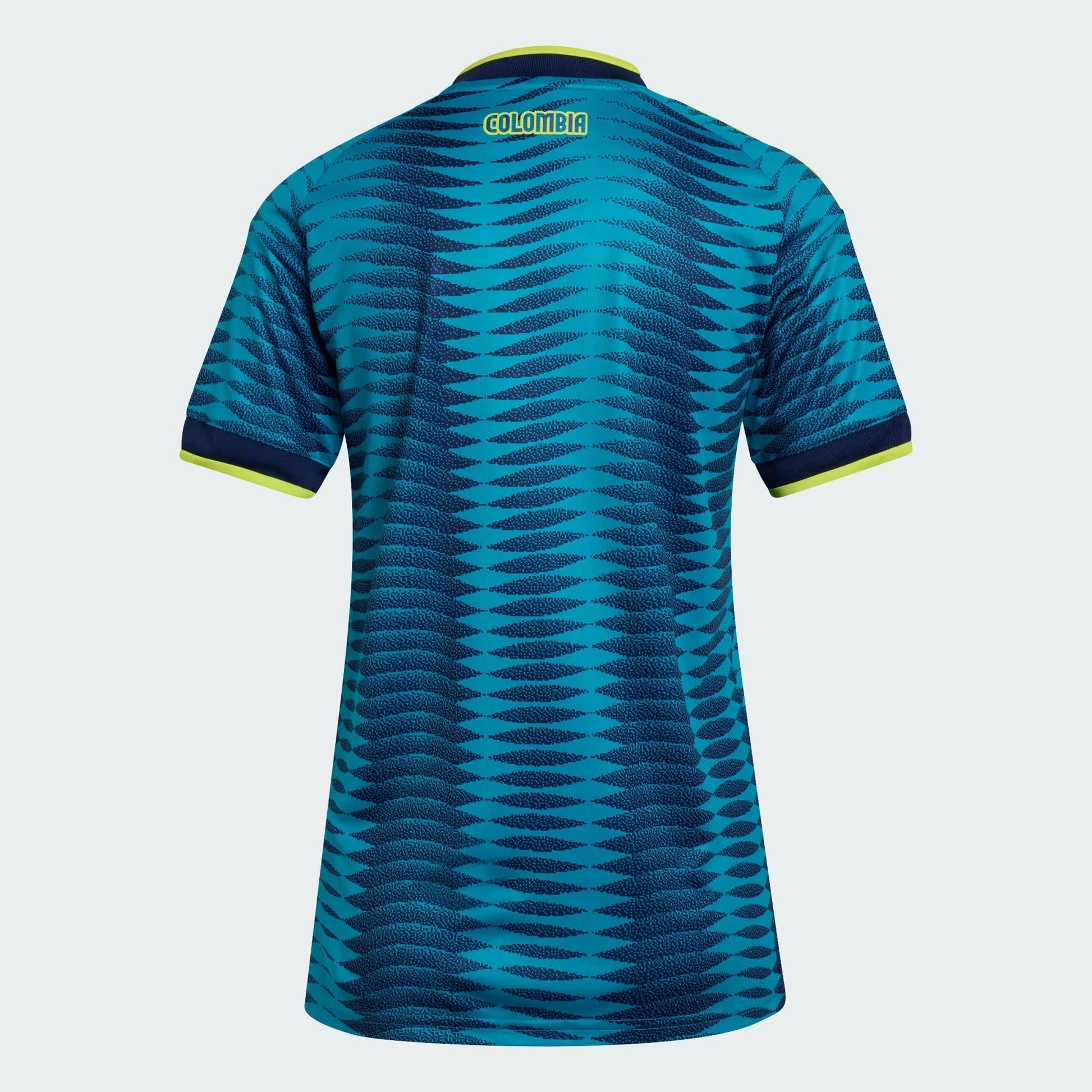 Camisa Feminina Colômbia 2026/27 II - detalhe da gola