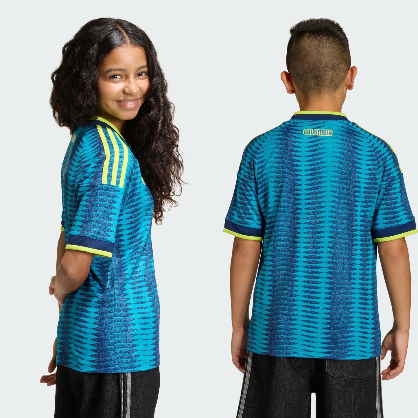 Conjunto Infantil Colômbia 2026/27 II Kit - detalhe