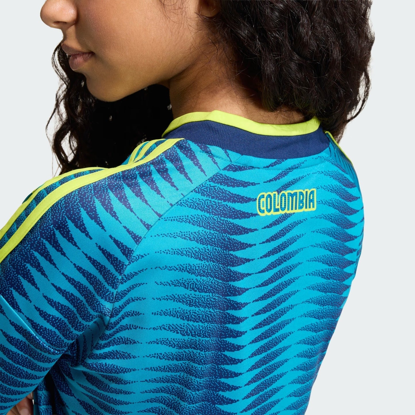 Conjunto Infantil Colômbia 2026/27 II Kit - vista traseira