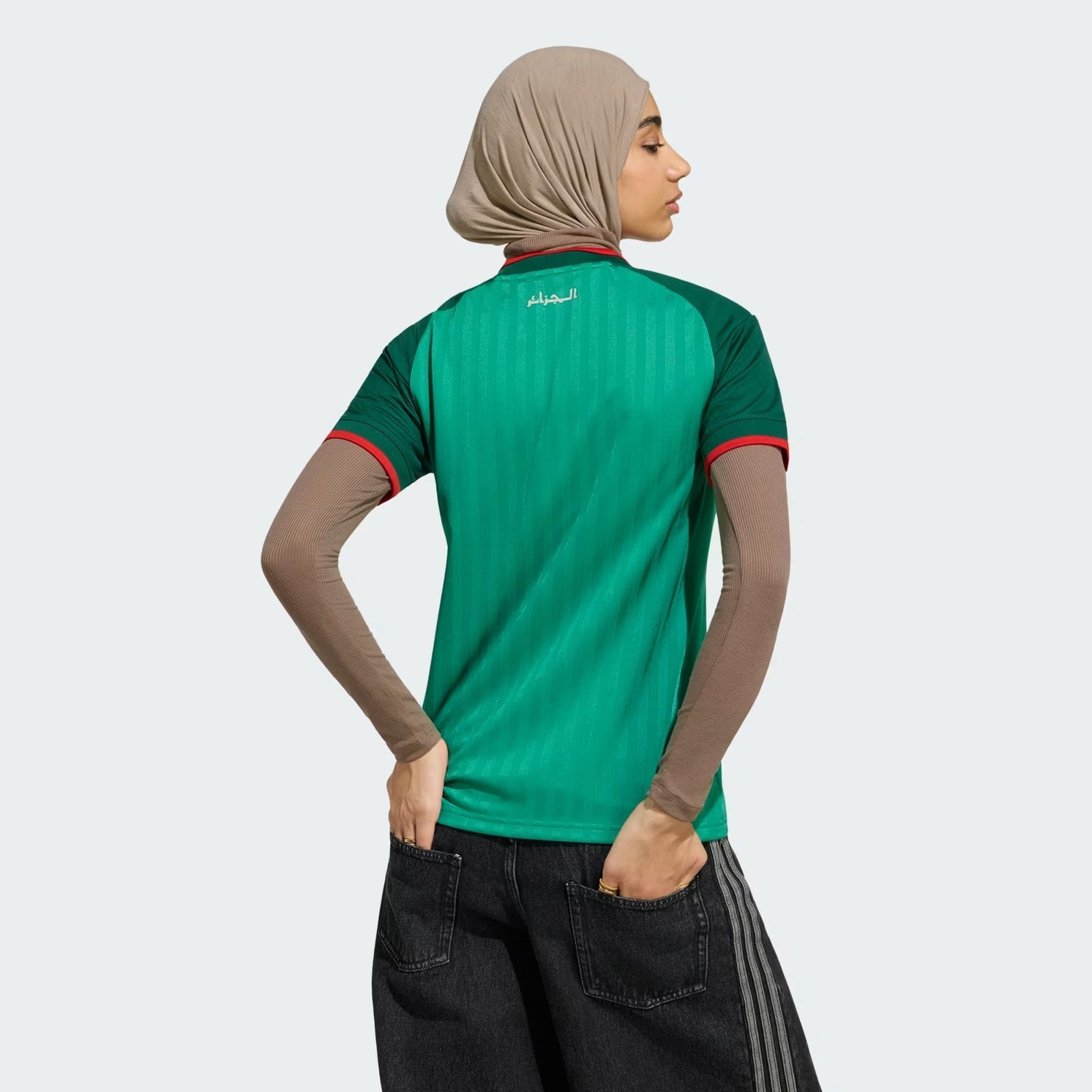 Camisa Feminina Argélia 2026/27 I - vista traseira