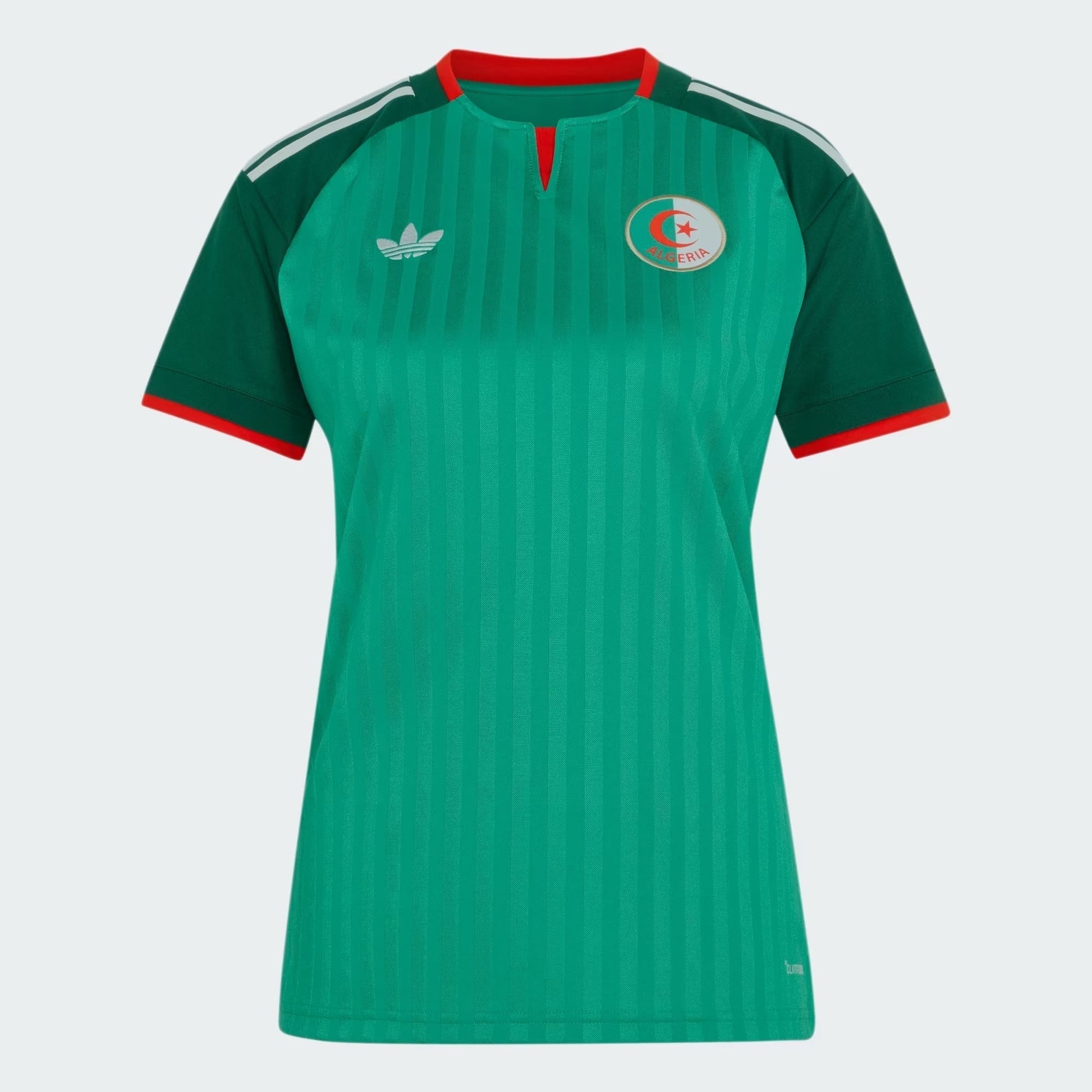 Camisa Feminina Argélia 2026/27 I - detalhe da gola
