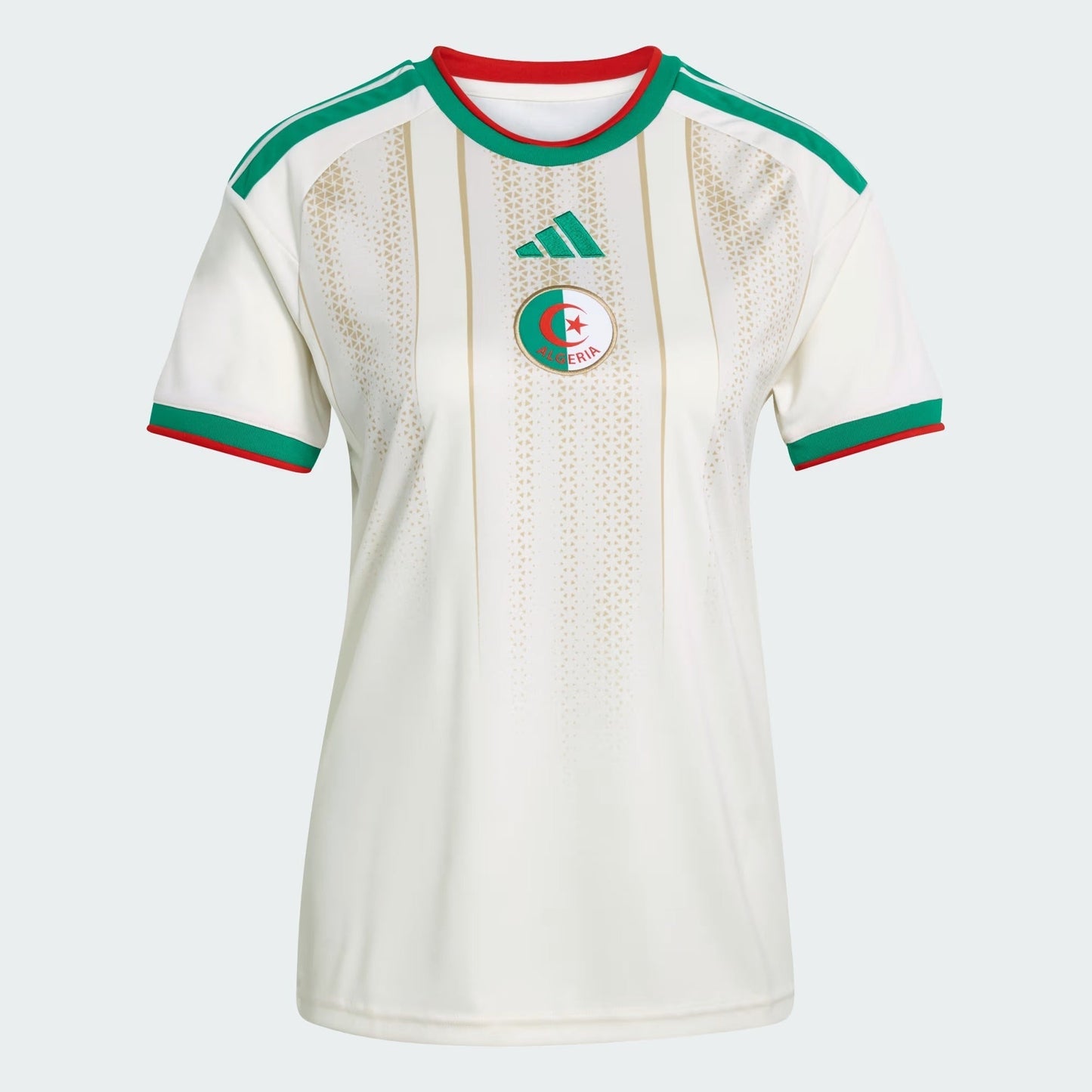 Camisa Feminina Argélia 2026/27 II - detalhe da gola