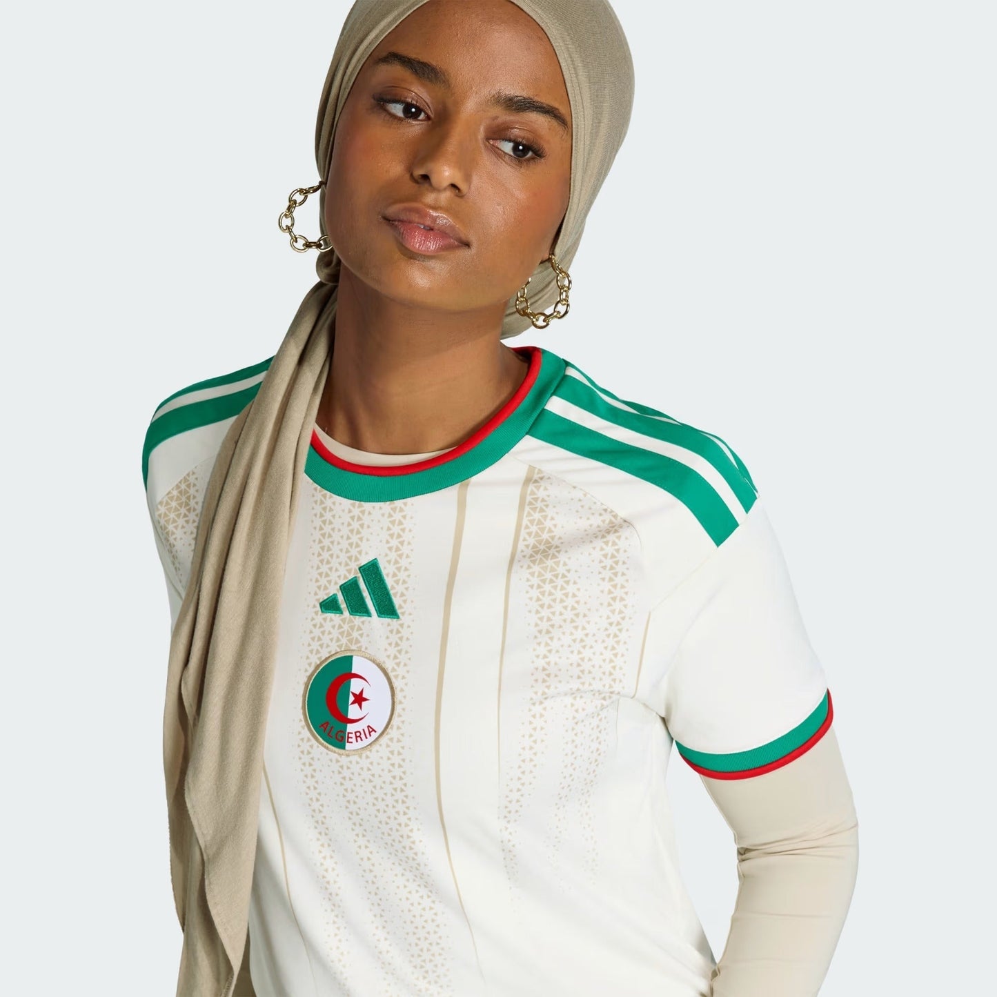 Camisa Feminina Argélia 2026/27 II - detalhe