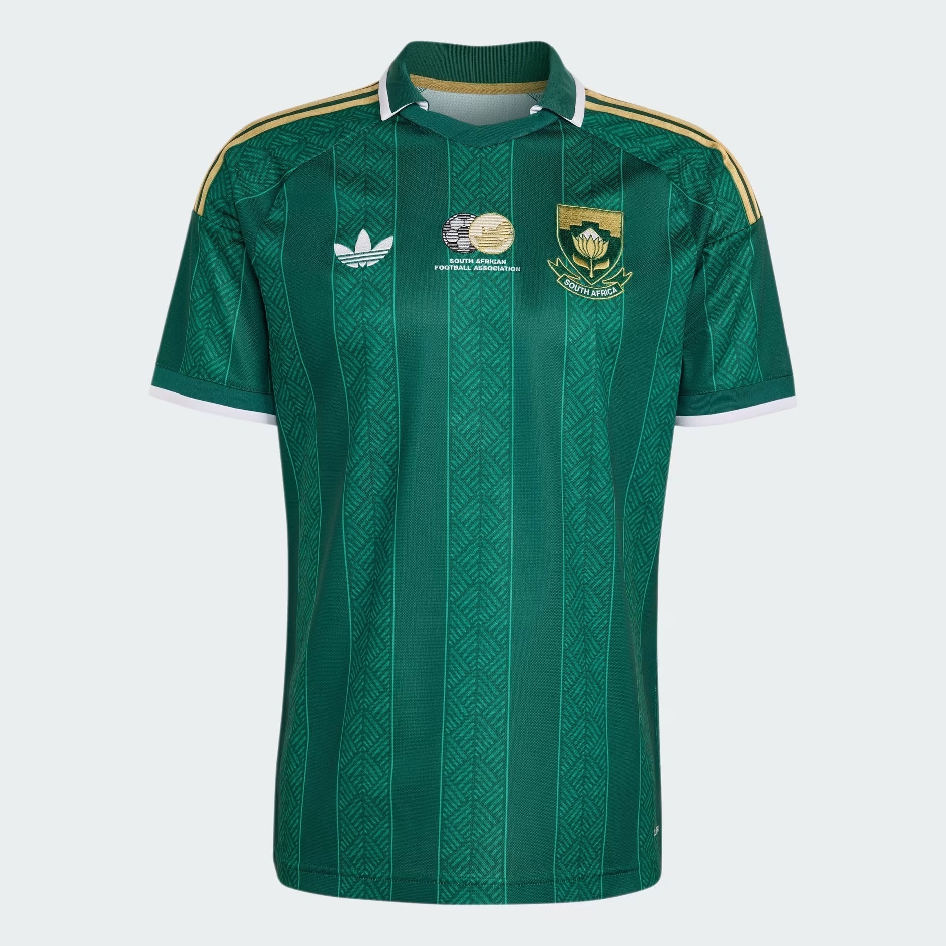 Camisa África do Sul 2026/27 I - detalhe da manga