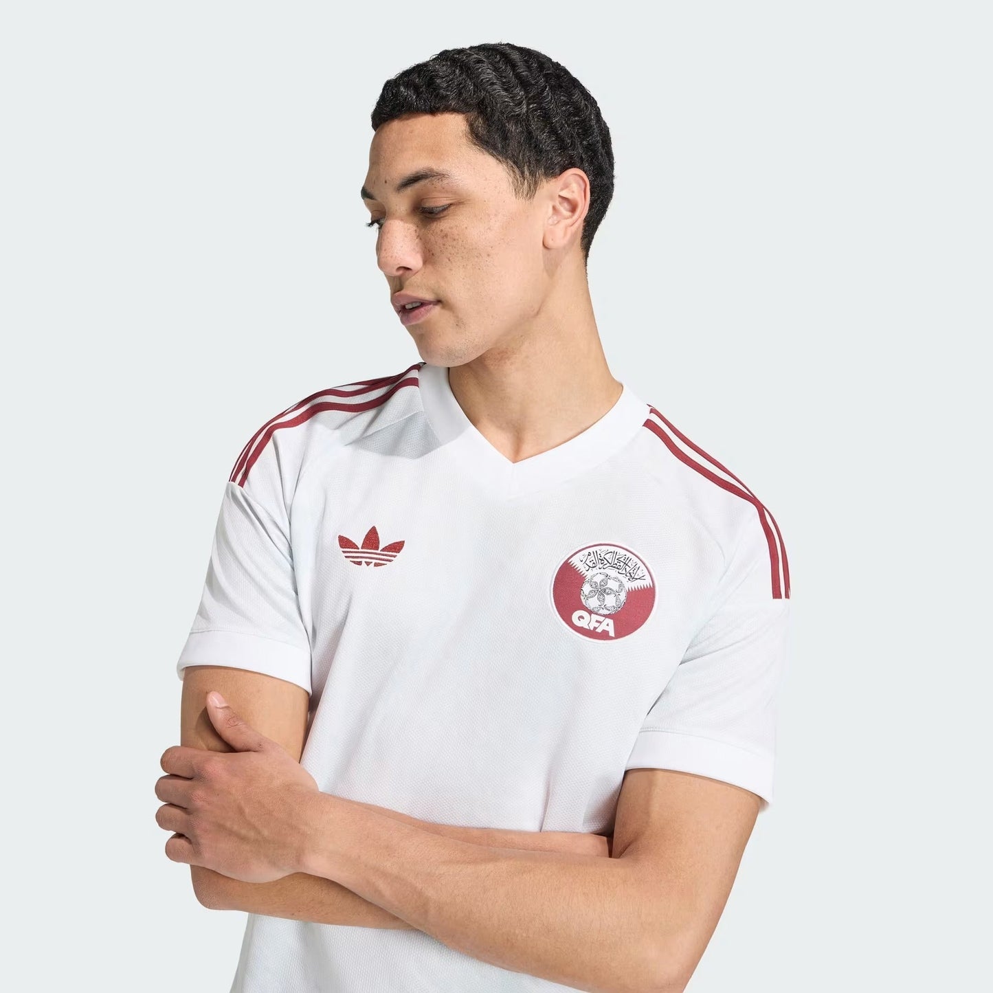 Camisa Catar 2026/27 II - detalhe da gola