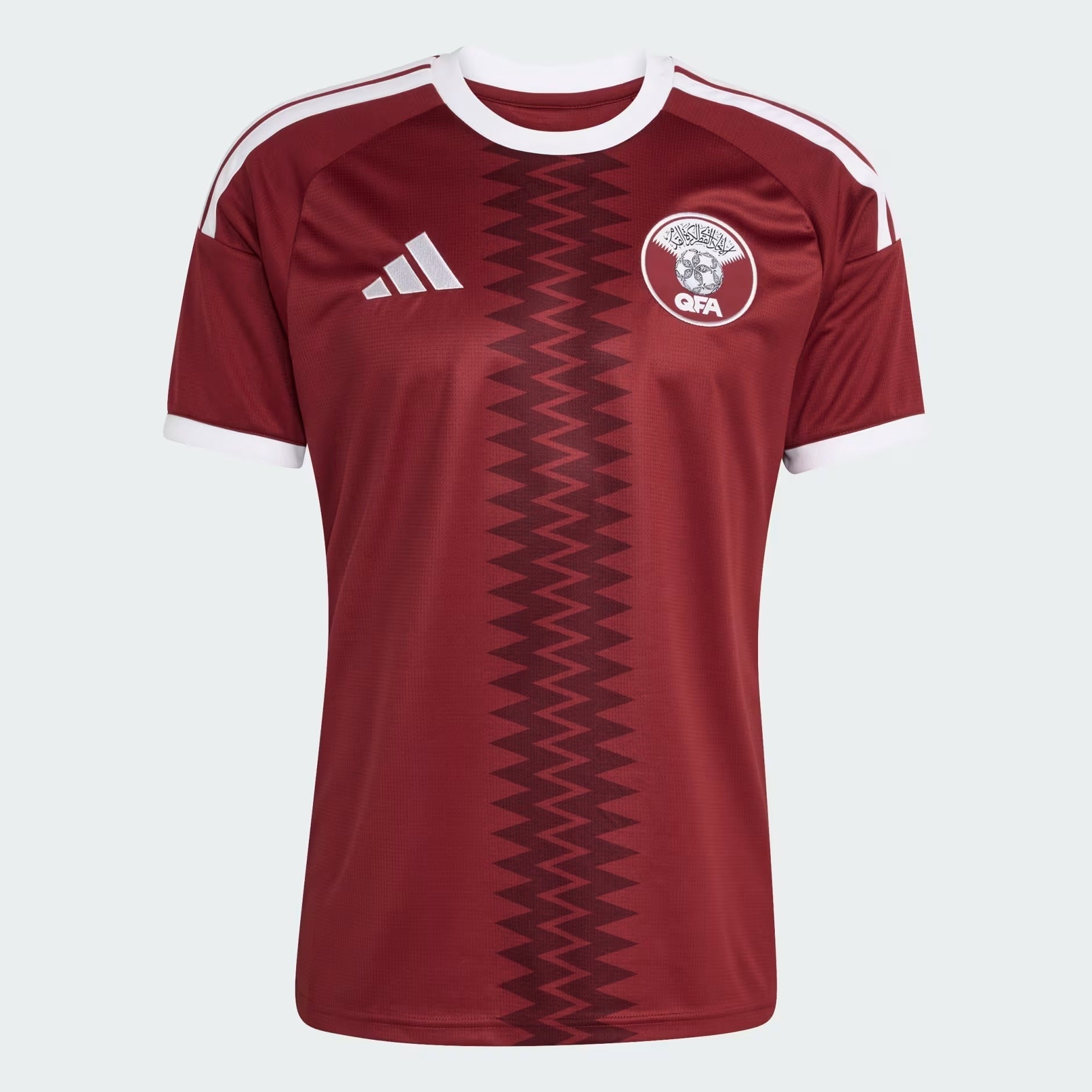 Camisa Infantil Catar 2026/27 I - detalhe da gola