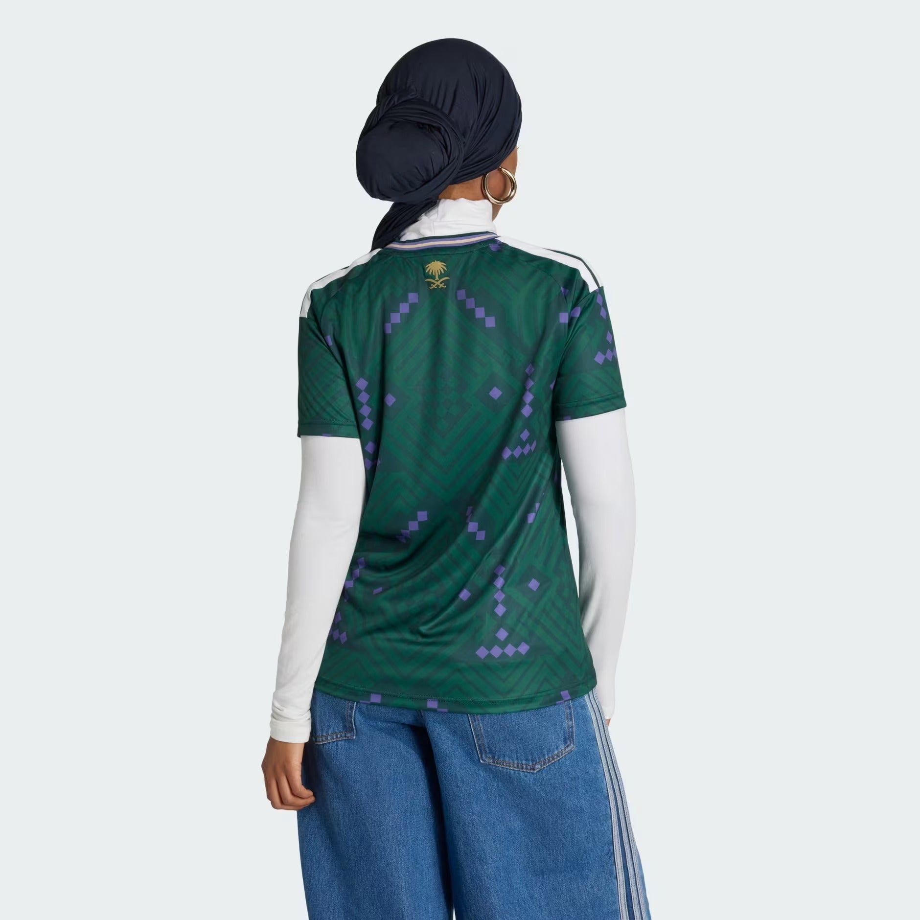 Camisa Feminina Arábia Saudita 2026/27 I - vista traseira
