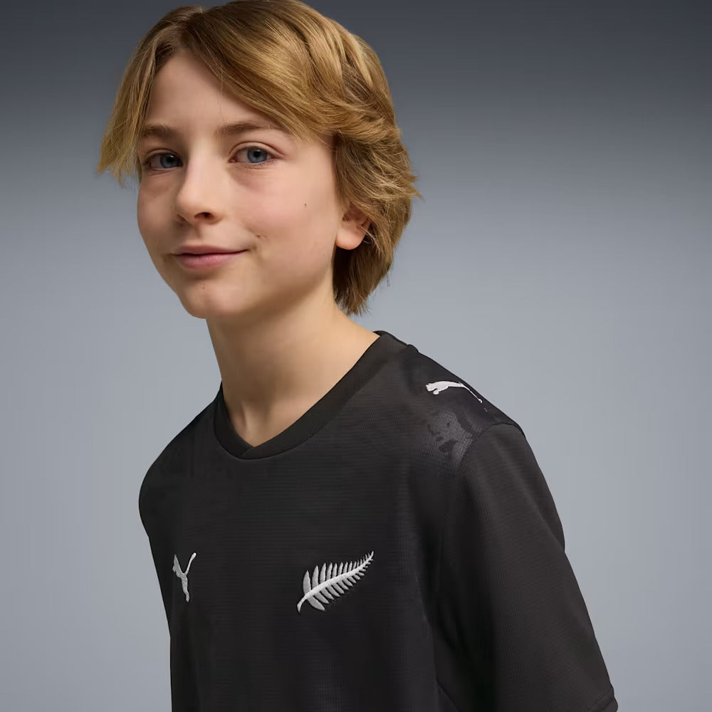 Camisa Infantil Nova Zelândia 2026/27 I - detalhe