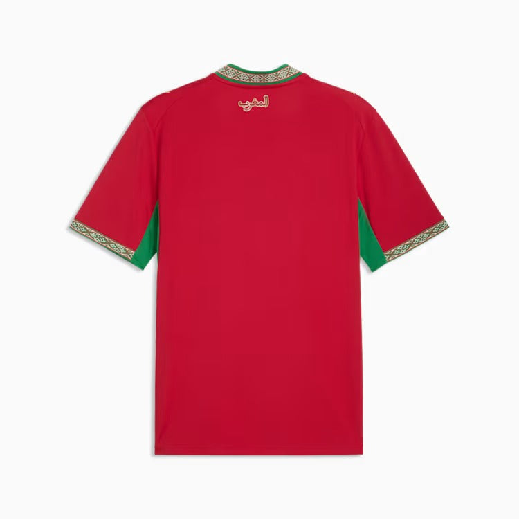 Camisa Infantil Marrocos 2026/27 I - detalhe da gola