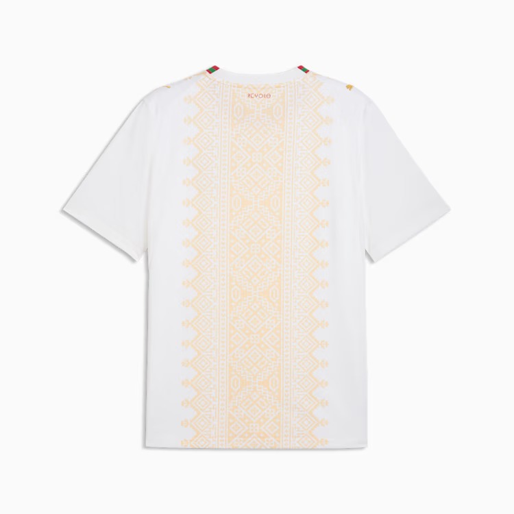 Camisa Infantil Marrocos 2026/27 II - detalhe da manga