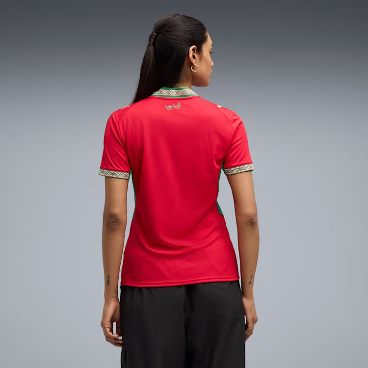 Camisa Feminina Marrocos 2026/27 I - vista traseira
