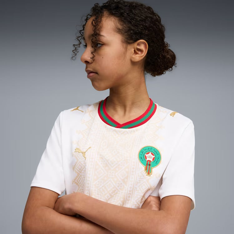 Camisa Infantil Marrocos 2026/27 II - vista traseira