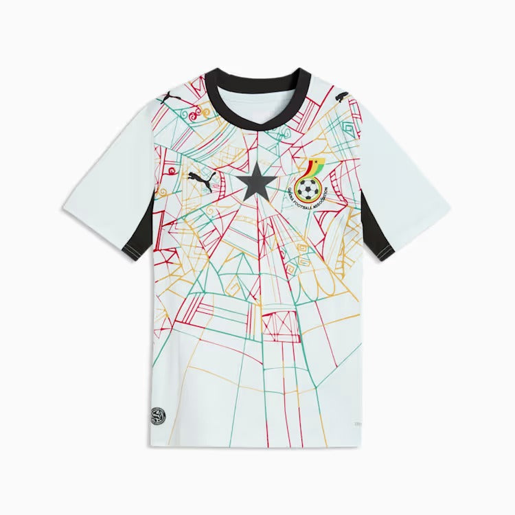 Camisa Infantil Gana 2026/27 I - detalhe da manga