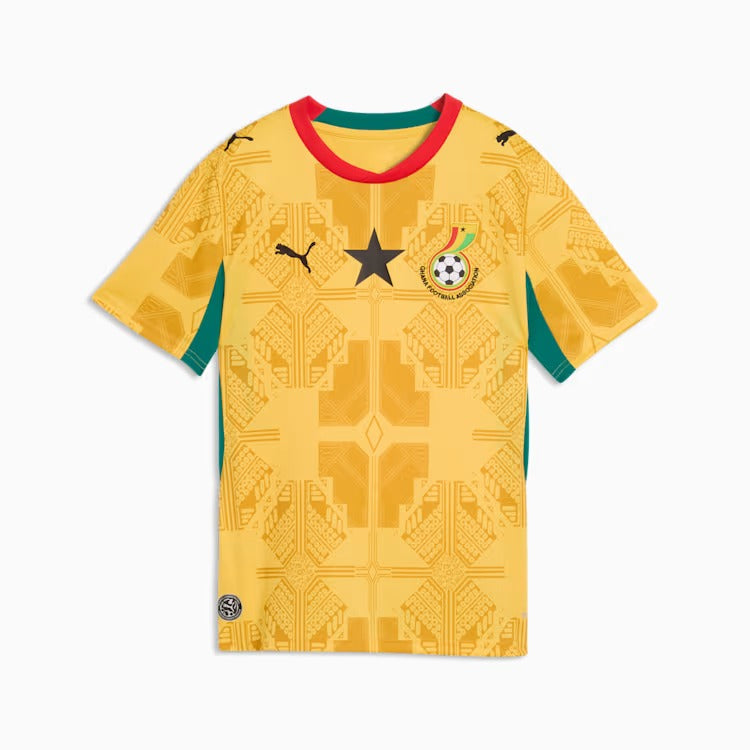Camisa Infantil Gana 2026/27 II - detalhe da gola