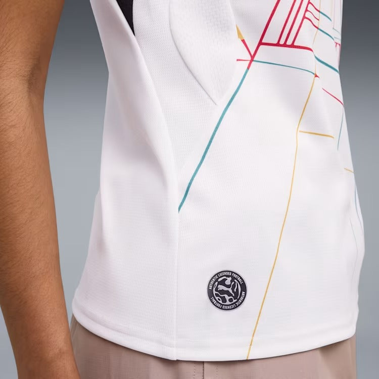 Camisa Feminina Gana 2026/27 I - detalhe da gola