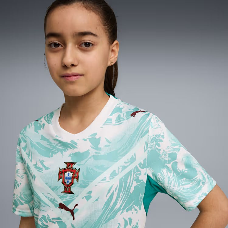 Camisa Infantil Portugal 2026/27 II - vista traseira
