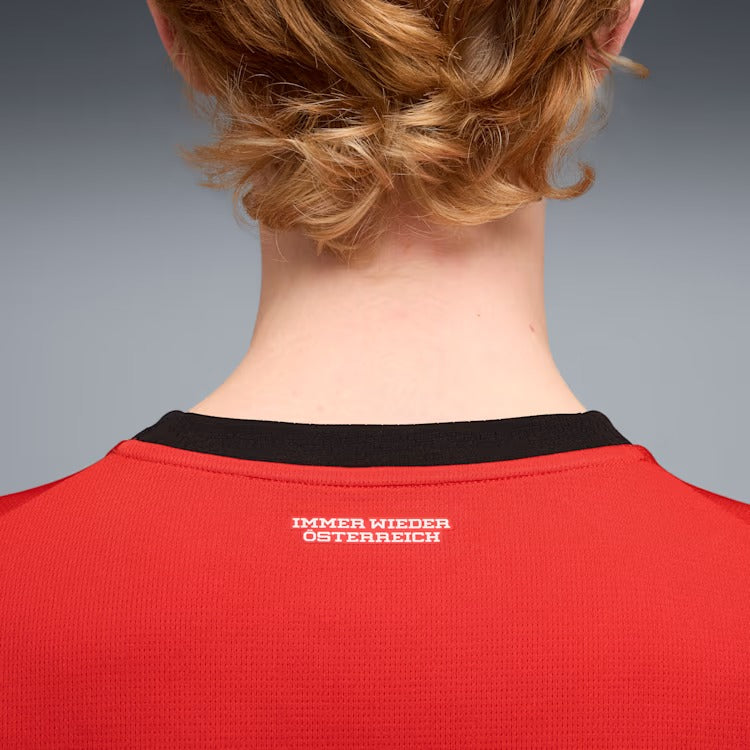 Camisa Áustria 2026/27 I - etiqueta