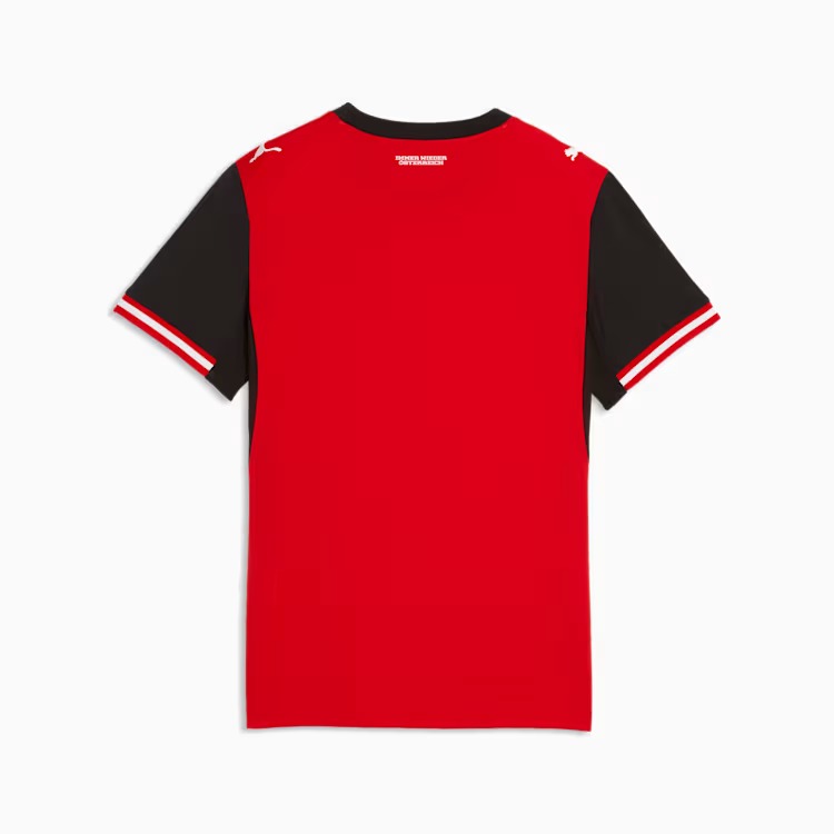 Camisa Infantil Áustria 2026/27 I - etiqueta