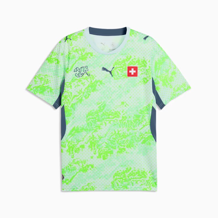 Camisa Suíça 2026/27 II - detalhe