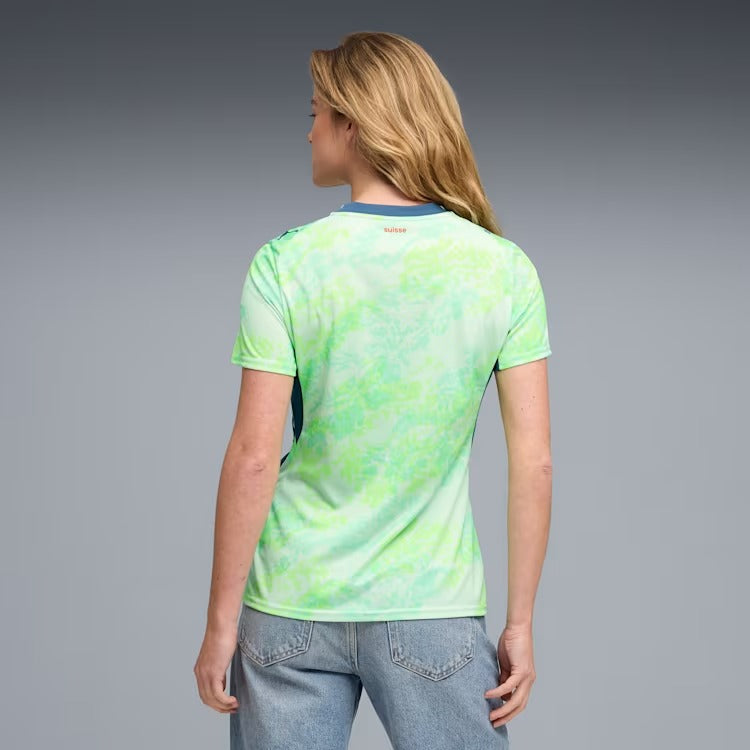 Camisa Feminina Suíça 2026/27 II - detalhe
